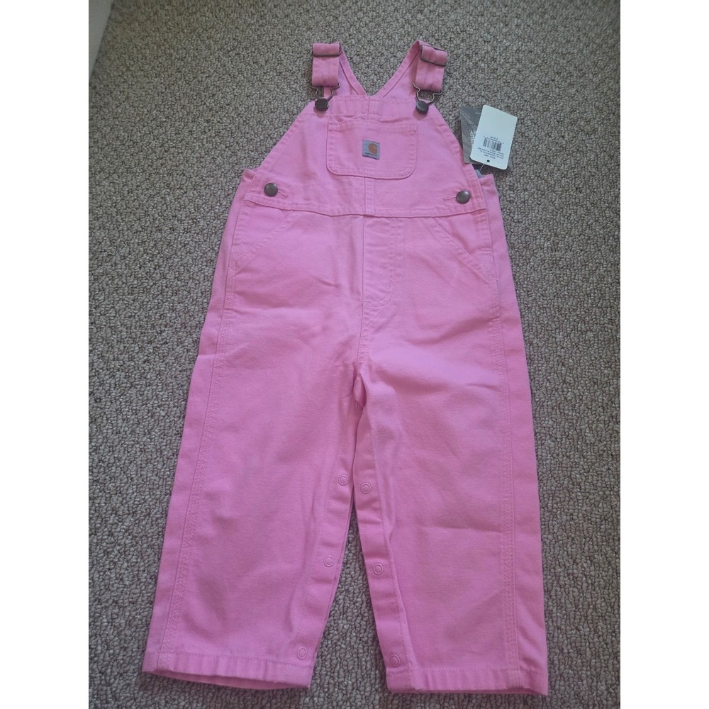 Carhartt baby girl overalls size 18 mos